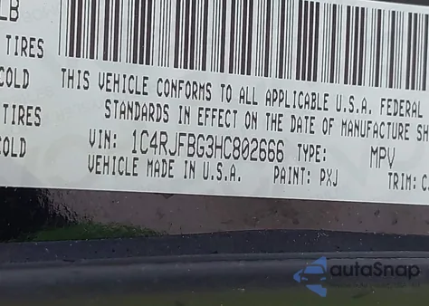 2017 Jeep Grand Cherokee Limited 4X4 из США, поврежденный, VIN 1C4RJFBG3HC802666